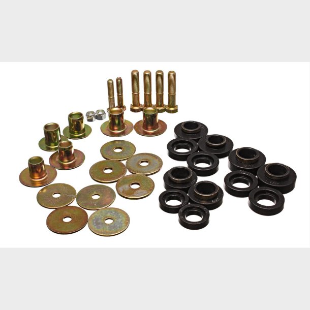 Body mount Camaro / Firebird 1967 til 1981 (3-4141G) Cab Body Mount Black