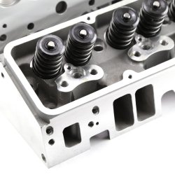 Topstykker Chevrolet S/B alu. 2.05" - 1.6" ventiler straight plug. St m/2 stk Op til 1986 Se info !