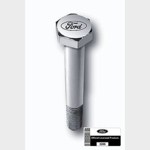 Bolts�t Ford S/B med logo Chrome (Gardner-Westcott 56250-HS)