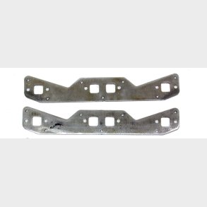 Header Flange - Hustler Race - BOLT-ON - Inner SUB-FLANGE - 3/8 In Thick - Steel - Small Block Chevy
