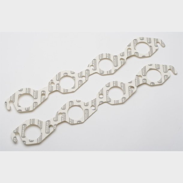 Headerspakning Rund port 1.750" = 44,45mm Chevrolet B/B V8 1965 til 1995 (27530)