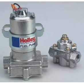 Benzinpumpe universal elektrisk Holley incl. regulator 110 gph 14 psi - bl  (Holley 128021)
