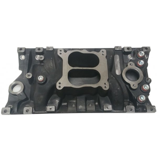Indsugningsmanifold stbejern 12 bolt Chevrolet, Volvo Penta, Mercruiser 5,7L V8 1969 til 1995