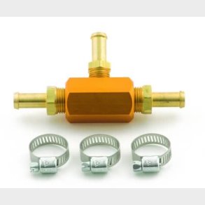 Fuel fitting T-block 3/8