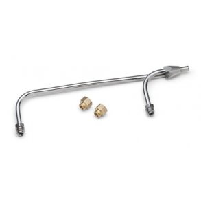 Fuel Line Chrome Demon karburator, Passer til Barry Grant Speed Demon karburator (1575)