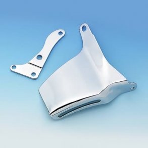 Generator beslag chrome Chevrolet S/B 1969 til 1975 m. lang vandpumpe (RPC R9316 - Mr Gasket 5171)