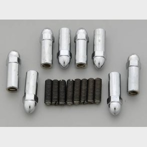 Ventild�ksel bolts�t chrome Valve Cover Y-Wing Bolt Kits (Mr Gasket 6304)