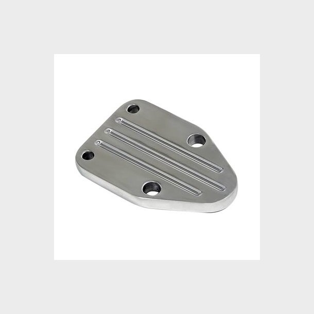 Bl�nd plade / Block-off  Poleret Alu til benzinpumpe GM. S/B  (9125g - RPC R6257)