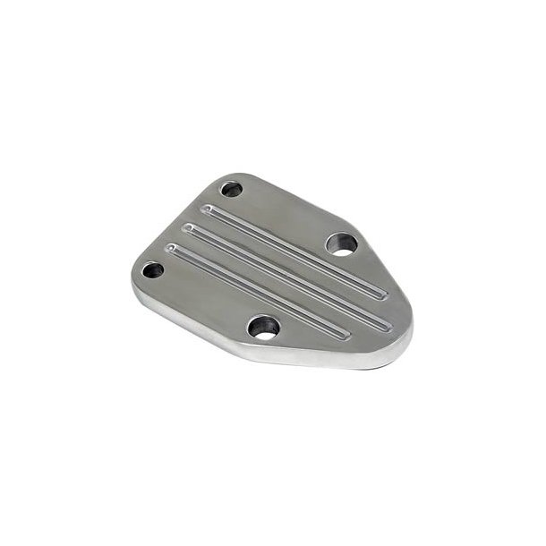 Blnd plade / Block-off  Poleret Alu til benzinpumpe GM. S/B  (9125g - RPC R6257)