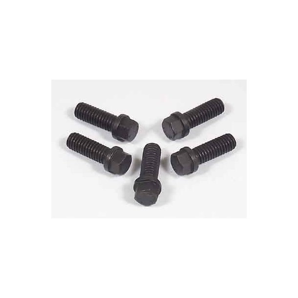 Bolt Headers sort 3/8" 1" = 25,4 mm. Leveres stk. vis (Mr. Gasket 917A)