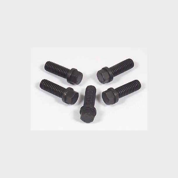 Bolt Headers sort 3/8" 0,75" = 19 mm. Leveres stk. vis (Mr. Gasket 915A)