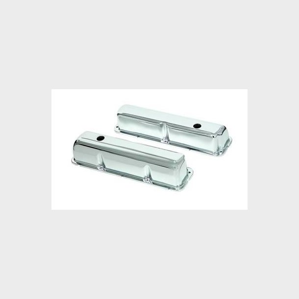 Ventild�ksel chrome s�t m. 2 stk. Ford B/B FE 352, 360, 390, 427 &amp; 428 (MRG 9412 - RPC R9296)