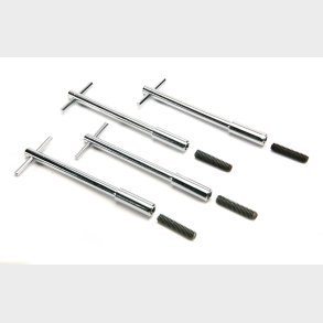 Ventild�ksel bolts�t chrome 5/16-18