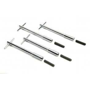 Ventildksel boltst chrome 5/16-18