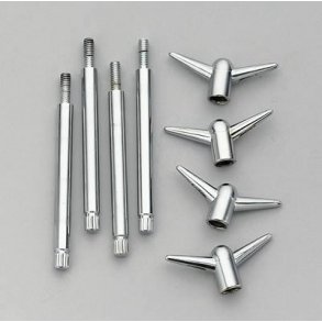 Ventildksel boltst chrome 1/4-20