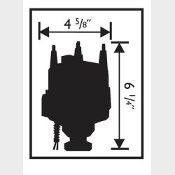 Str�mfordeler MSD Mag Trigger Ford 2,3 4 cyl. 1974 til 1997 (MSD 8473)
