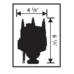 Strmfordeler MSD Mag Trigger Ford 2,3 4 cyl. 1974 til 1997 (MSD 8473)
