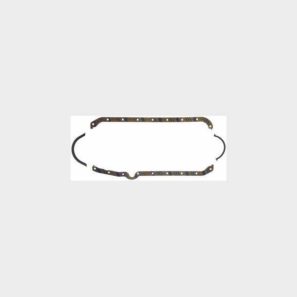 Bundkarpakning tyk GM 262,267,305,350 &amp; 400" V8 1975 til 1979 (Felpro OS5197C5 - 1803)