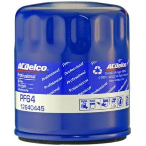 Oliefilter GM 2013 til 2025, se info (AC Delco PF64) Engine oil filter