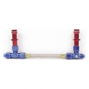 Fuel Line i Rustfri & Alu til Holley karburator 4150 serie (10415)