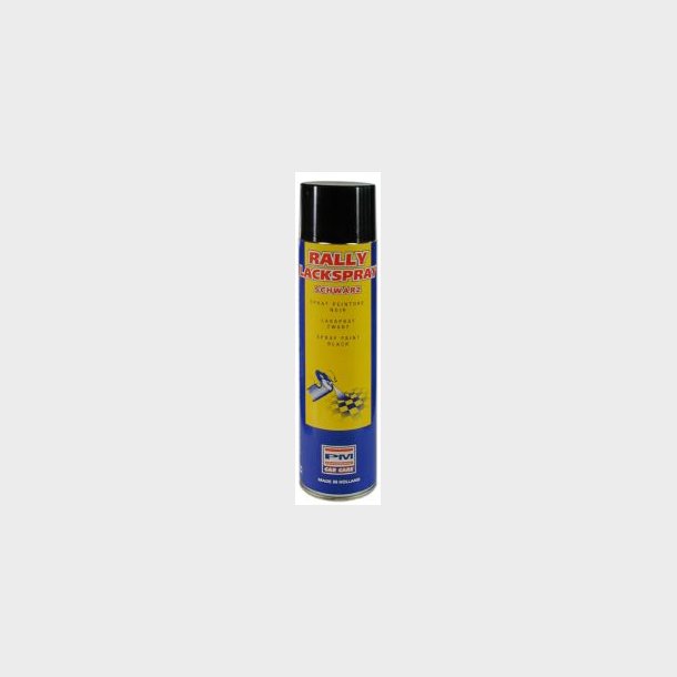 Blanksort spray maling  (Sprayd�se med 600 ml.) 