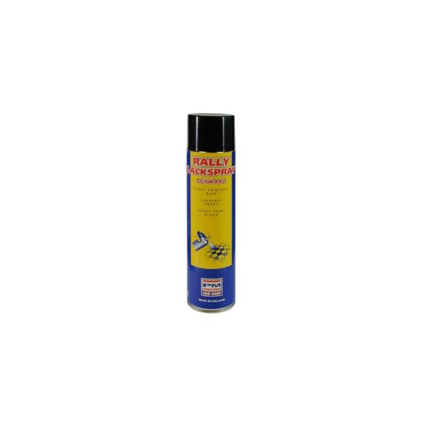 Blanksort spray maling  (Spraydse med 600 ml.) 