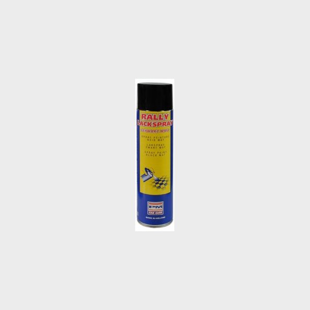 Matsort spray maling  (Sprayd�se med 600 ml.) 