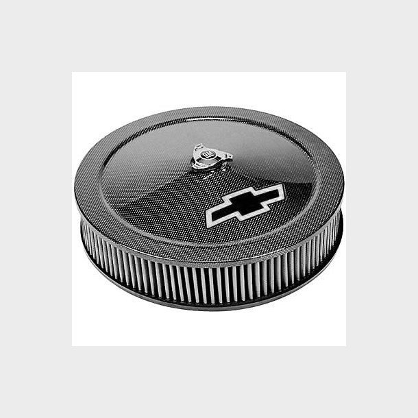 Luftfilter str. 14" x 3" Carbon Chevrolet