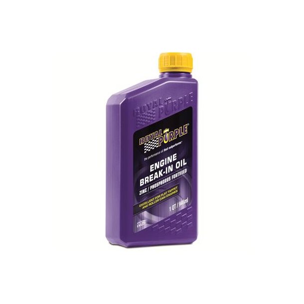 Motor tilkringsolie med Zink Engine Break-in Oil 1qt. (Royal Purple 10W30)
