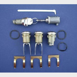 L�ses�t komplet Chevrolet 2 & 4 d�rs 1955 til 1957 (35-172 - Eck. 57-162810)