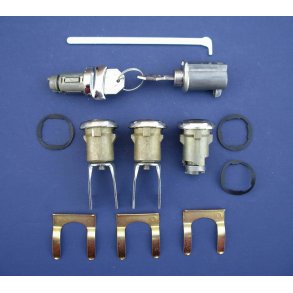 Lsest komplet Chevrolet 2 & 4 drs 1955 til 1957 (35-172 - Eck. 57-162810)