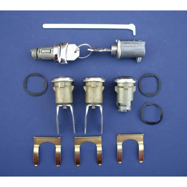 Lsest komplet Chevrolet 2 &amp; 4 drs 1955 til 1957 (35-172 - Eck. 57-162810)