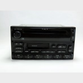 Radio brugt m/casette & CD Ford 1998 til 2003 (Ford XL2F-18C868-AD)