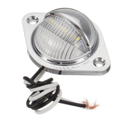 Nummerpladelygte LED chrome universal (6954512)