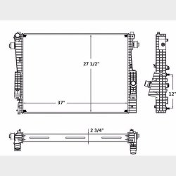 K�ler m/oliek�ler Ford truck diesel 2008 til 2010 (Spectra CU13022)