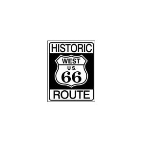 Metalskilt Historic Route 66