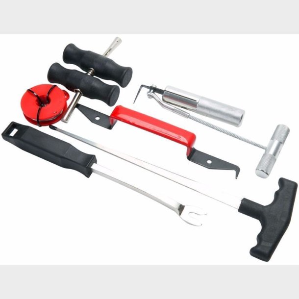 Glas udsk�rings�t 7 dele Professional Windshield Removal Tool Kit (SZ6779)