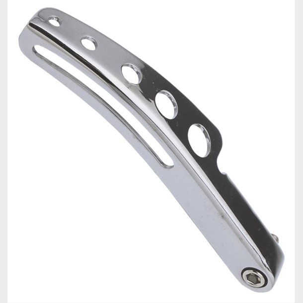 Generator beslag chrome Chevrolet S/B med lang vandpumpe (RPC R9320)