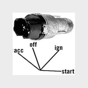 T�ndingskontakt Ford 1968 til 1970