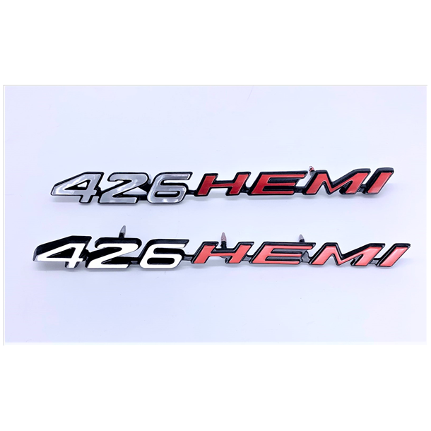 Emblem 426HEMI Barracuda/Challenger 1970 til 1974 (YearOne VC24890 - VC107)