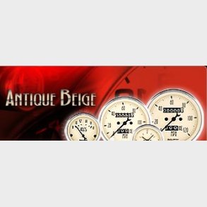 Auto Meter Street Rod/Antique beige 2 1/16